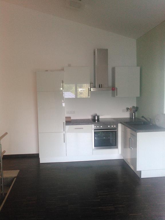 Ferienwohnung Zum Kletterturm เคาฟ์บอยเริน ภายนอก รูปภาพ