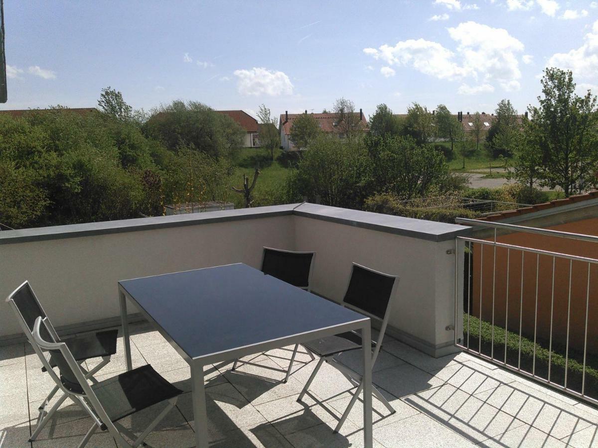 Ferienwohnung Zum Kletterturm เคาฟ์บอยเริน ภายนอก รูปภาพ