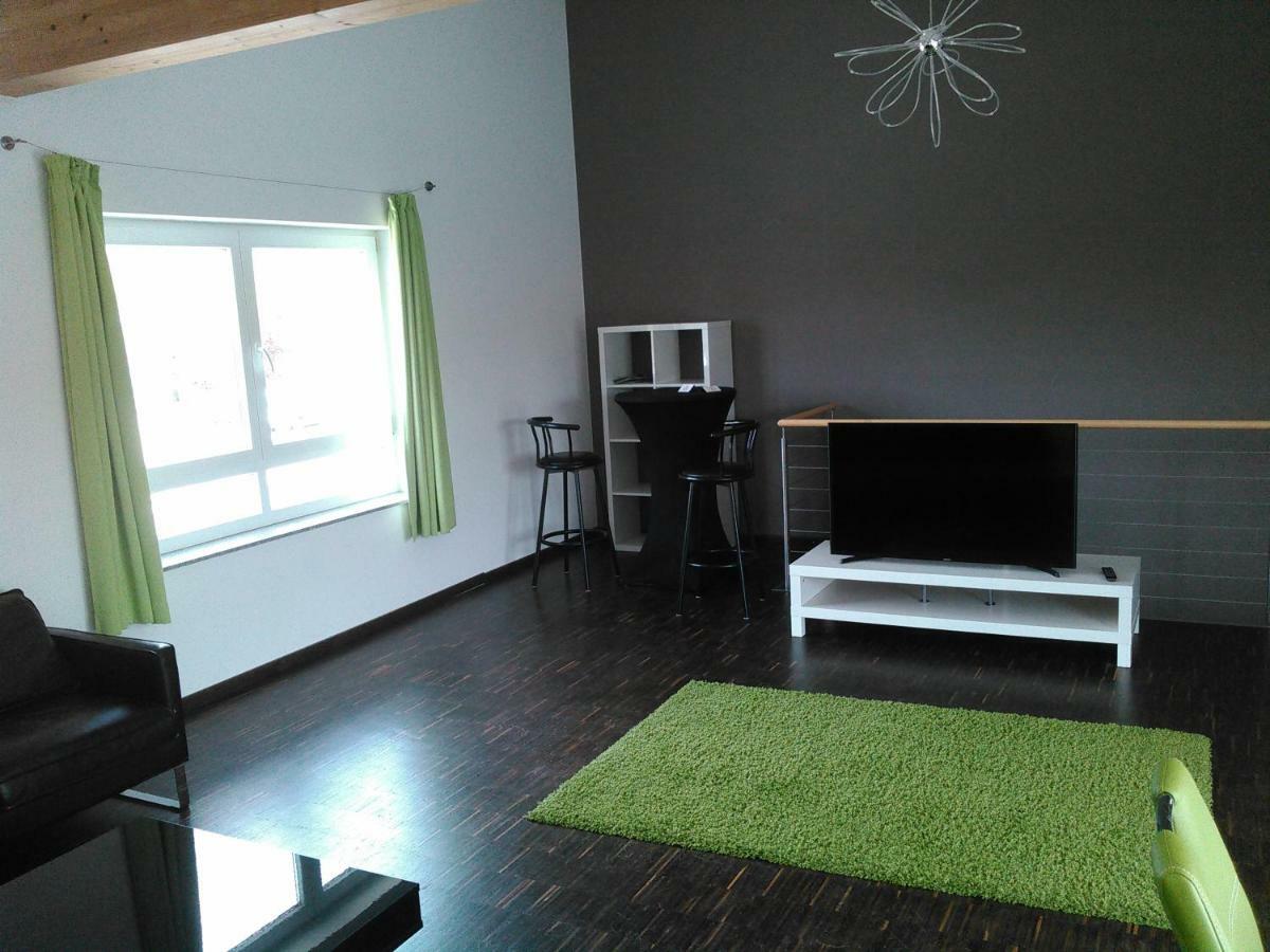 Ferienwohnung Zum Kletterturm เคาฟ์บอยเริน ภายนอก รูปภาพ